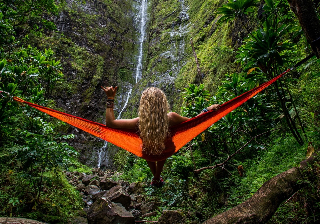 Quality Time with Yourself in a Green Tropical Forest