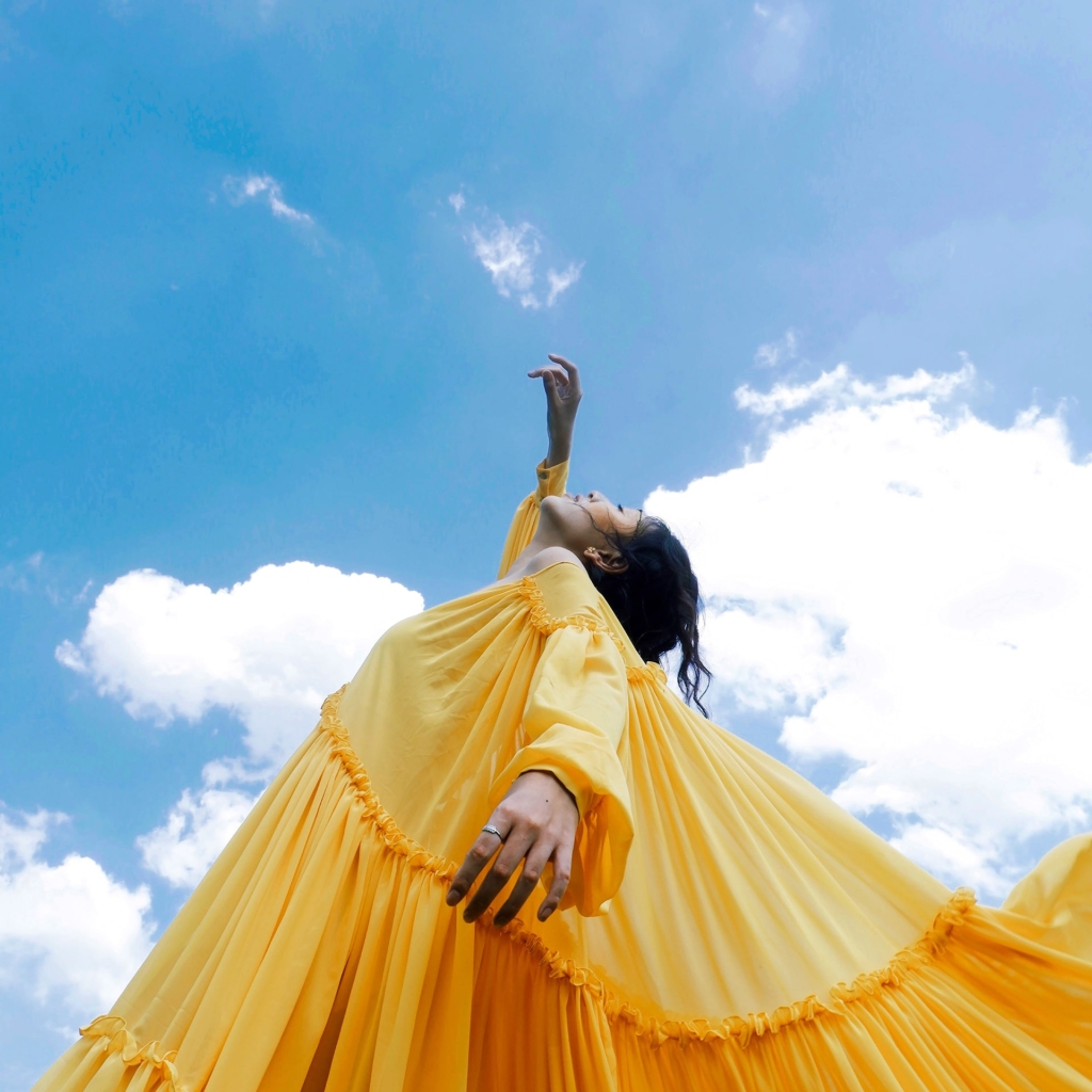 Dancing in the Summer Field Helps Release Stress